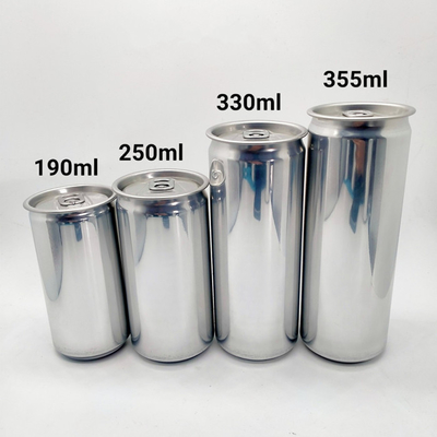 Dünne leere 330 ml-Soda-Getränkedosen kundenspezifischer Logo Aluminum Soft Drinks Cans