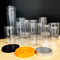 Zylinder-kundenspezifisches luftdichtes Plastikglas-Trockenfutter-Kanister-Plastikbehälter Soem